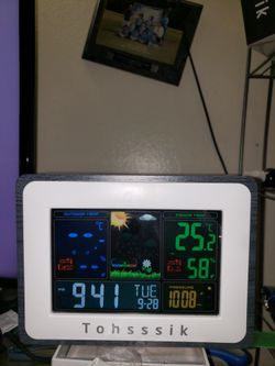 Weather station open box