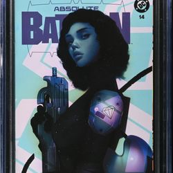ABSOLUTE BATMAN #14🔑1ST CATWOMAN APPEARANCE!!🔥BEN OLIVER VARIANT LIMITED TO 800 COPIES CGC 9.8