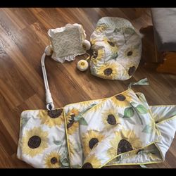 Sunflower Crib Accessories 