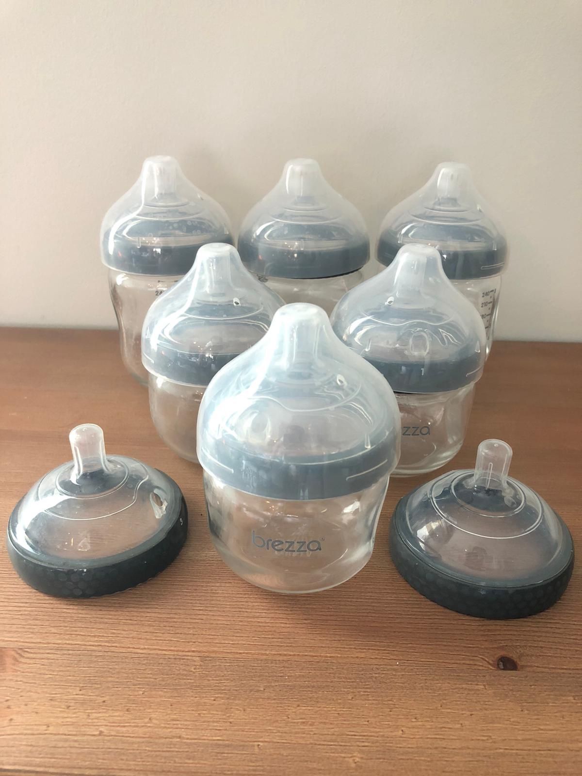 Brezza Glass Baby Bottle Set