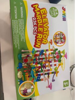 Elevator marble run toy/game- brand new!