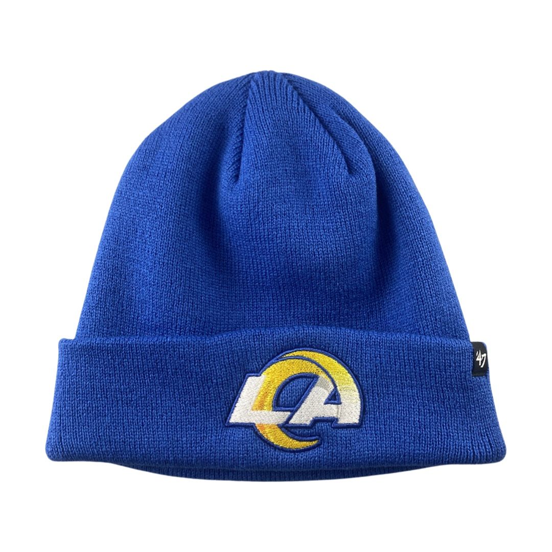 47 Brand NFL Los Angeles Rams Cuffed Knit Beanie Hat 