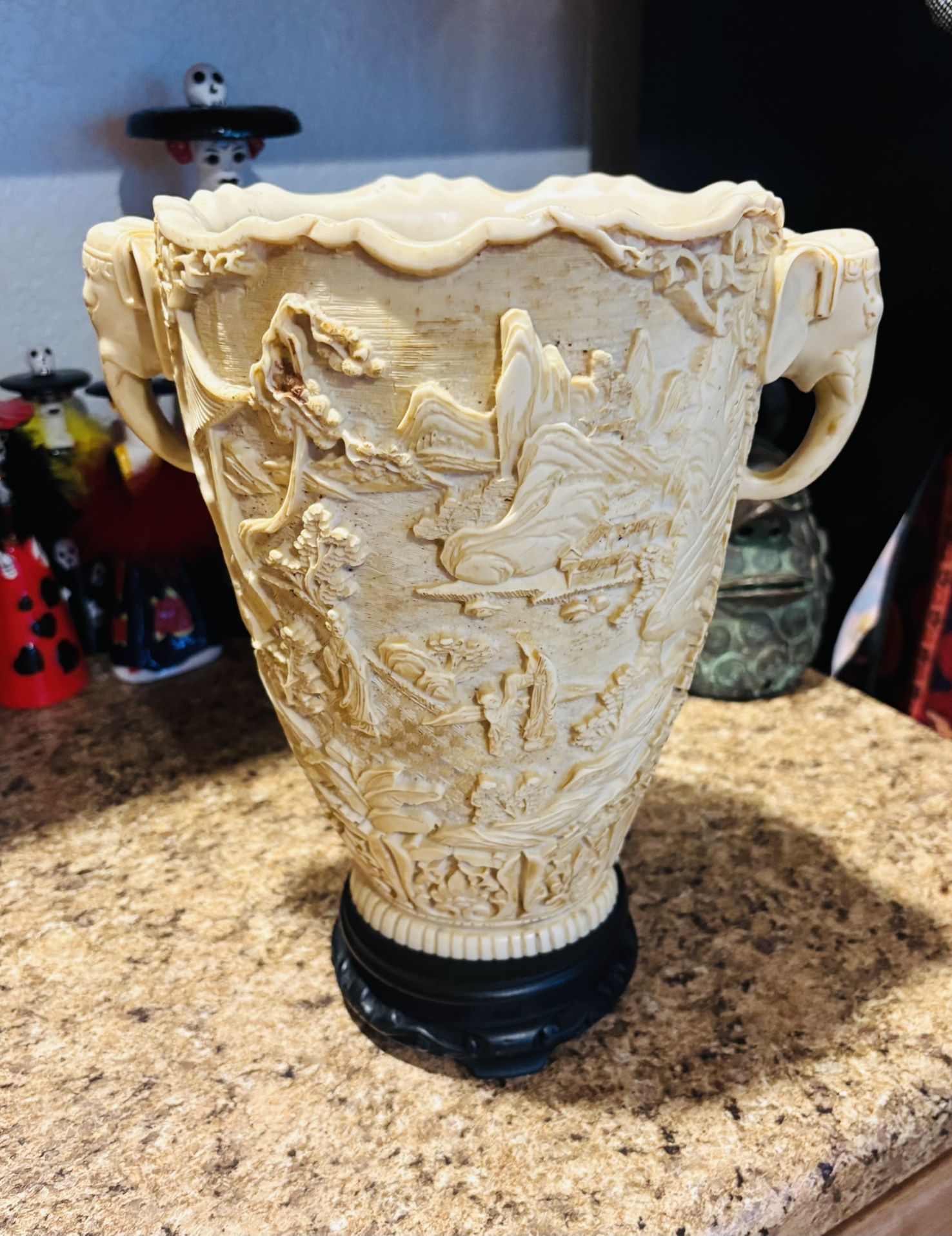 Vintage Asian Vase