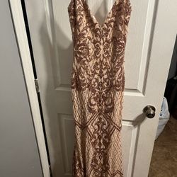 Rose Gold Dress 
