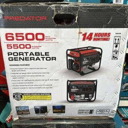 Predator New 6500 Wats Portable Generator 
