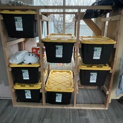Costco 12 Bin Storage Rack