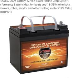 Battery For A Boat 