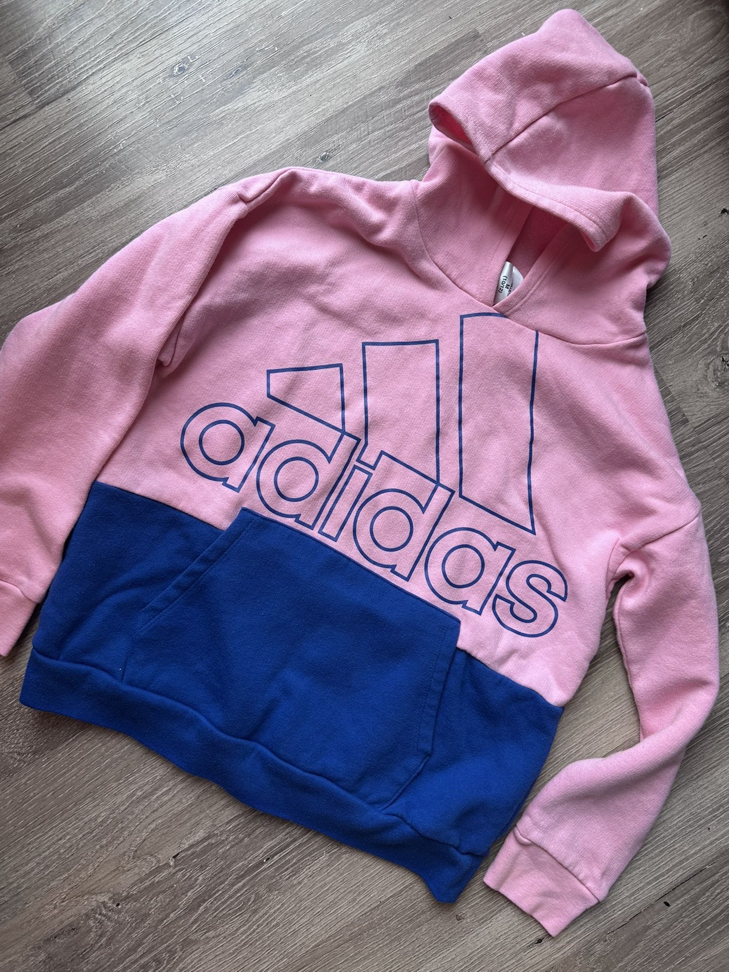 Kids Adidas Pink Hoodie! (Size M 10/12)