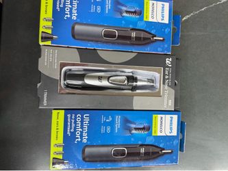 These appear to be Philips Norelco Nose Trimmer 3000