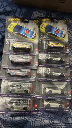 Hot wheels slide street