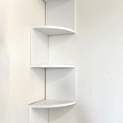 Corner Mounted Wall Shelf