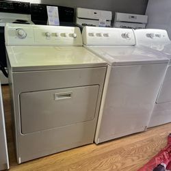 Electric Dryer And Washer Whirlpool Set