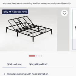 Sleepy’s Adjustable Base Queen Size $150 OBO 