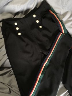 Black high waisted pants