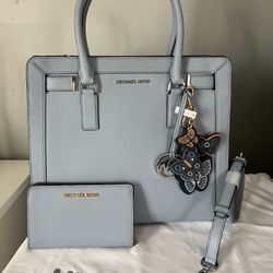 Michael Kors Large Satchel And Wallet 