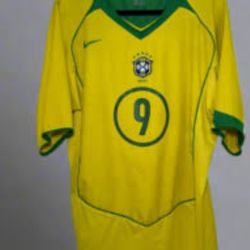 2004/05 Brazil Soccer Jersey, Ronaldo