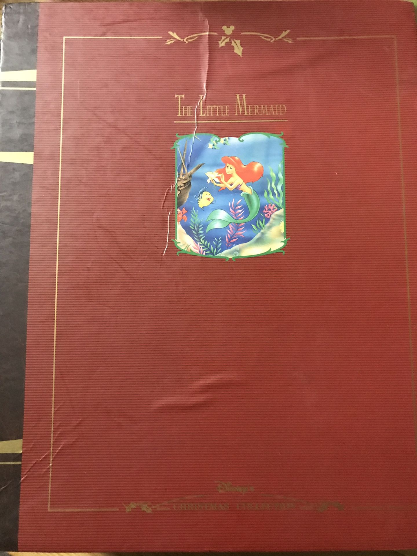 The little mermaid storybook ornament collection