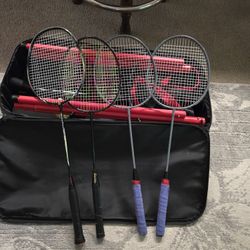 Badminton Raquets Set
