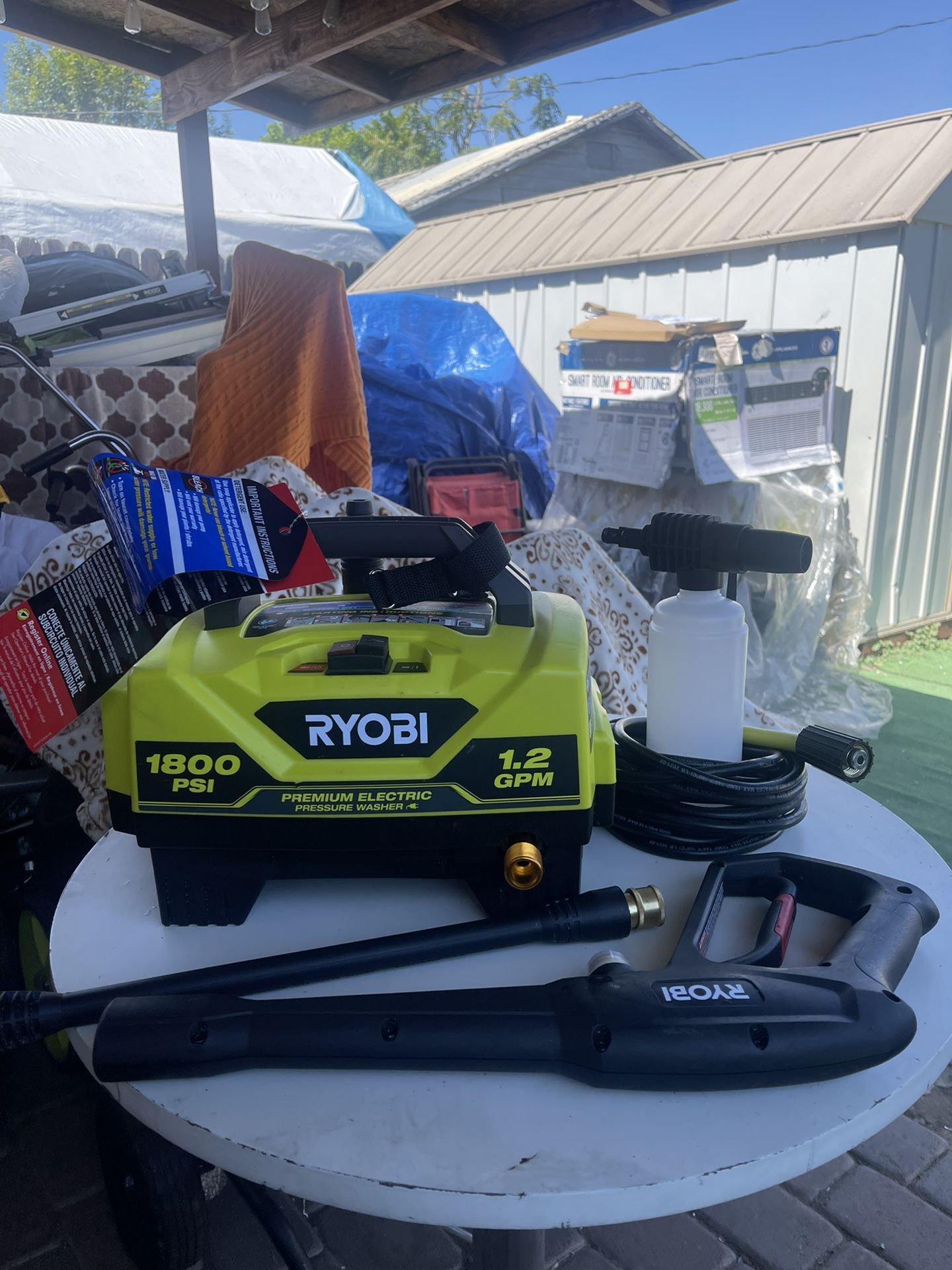 RYOBI 1800 PSI 1.2 GPM Cold Water Electric Pressure Washer | The Home