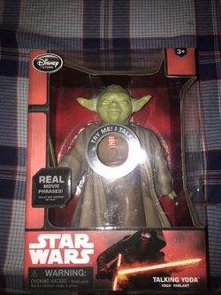 Yoda talking toy