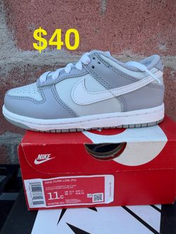 New Nike grey dunk low
