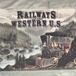 RAILWAYS OF THE WESTERN U.S. Board Game *complete*