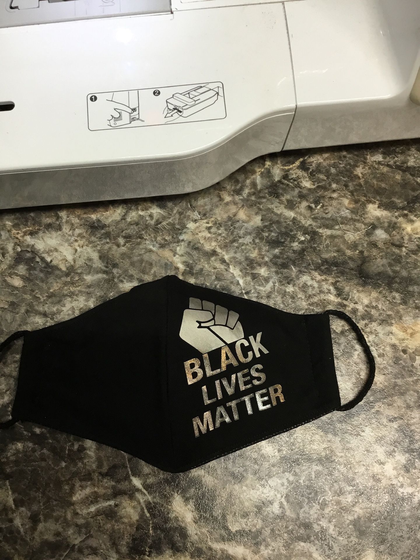 BLACK LIVES MATTER MASK