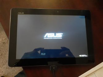Asus tablet 10.1 inch with dual cams and flash.