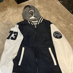 Levi’s Varsity Jacket Navy And White 