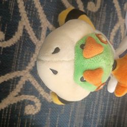 Bowser Jr. plush toy from the Super Mario video game series.