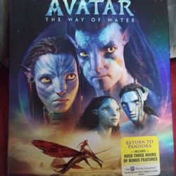 Brand New Avatar Way Of The Water Blu Ray Dvd