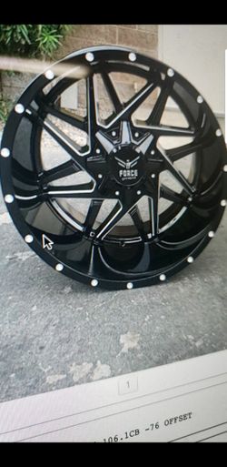 20x10 20x12 Force wheels available for all fitments