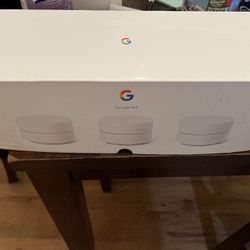 Google Mesh network Wifi 3 Pack 