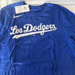 Los Angeles Dodgers City Connect Los Dodgers Blue Shirts Men’s Large