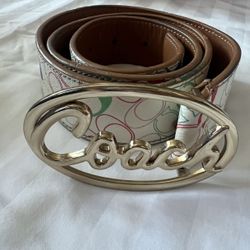 women's coach belt