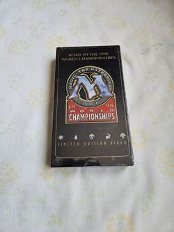 VHS Hard To Find 1998 Magic The Gathering World Champioships Sealed In Plastic New