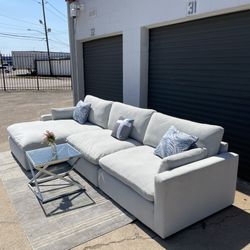 Very Demure Oversized XL Cloud Sectional Couch
