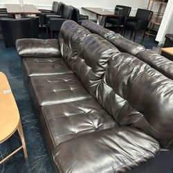 Leather Couch (has 8)