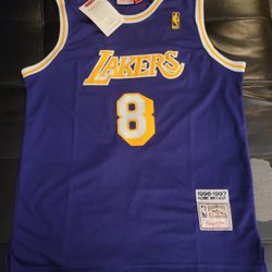 Los Angeles Lakers #8 Kobe Bryant Purple Jersey