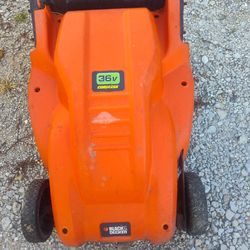 Black And Decker Cordless Lawn Mower 36 Volt