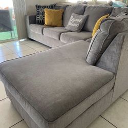 Beautiful Grey sectional Couch From Ashley Furniture 