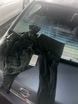 lulu lemon set green size 8
