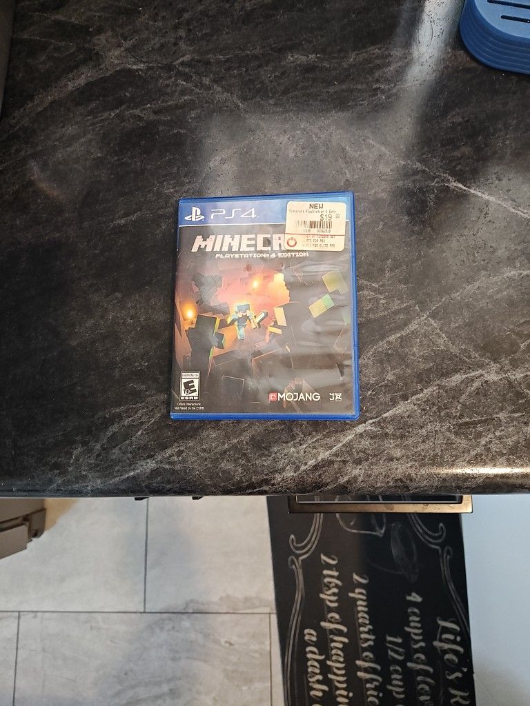 Minecraft PS4 Edition
