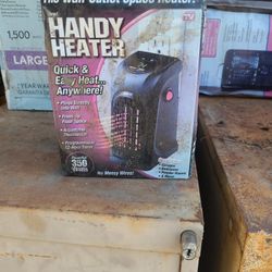350-Watt Wall Outlet Handy Heater

