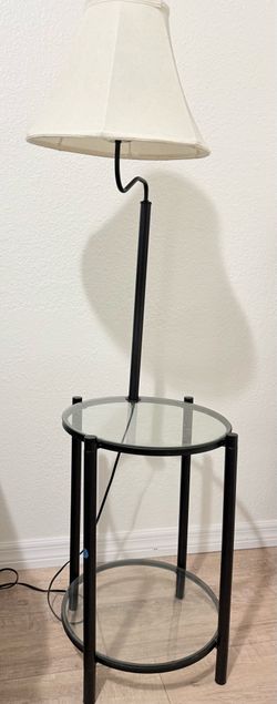 Lamp with standing glass stand ( 1)