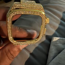 Gold Apple Watch Case (For 44&45mm Apple Watches)