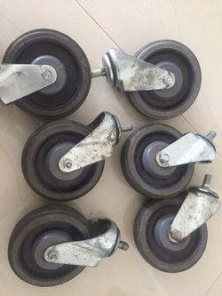 Six heavy duty Big wheel