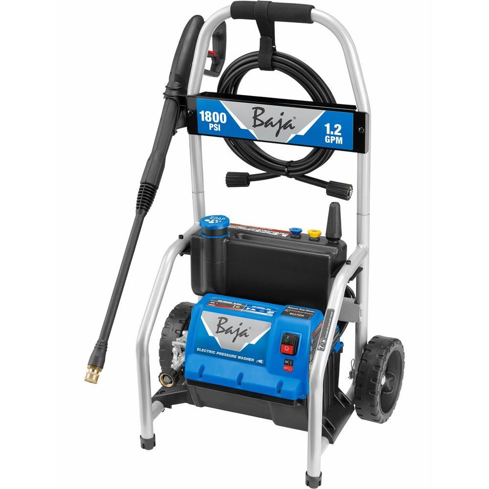 Electric Pressure Washer 1800 psi 1.2 GPM