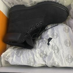 Black Timberland Boots