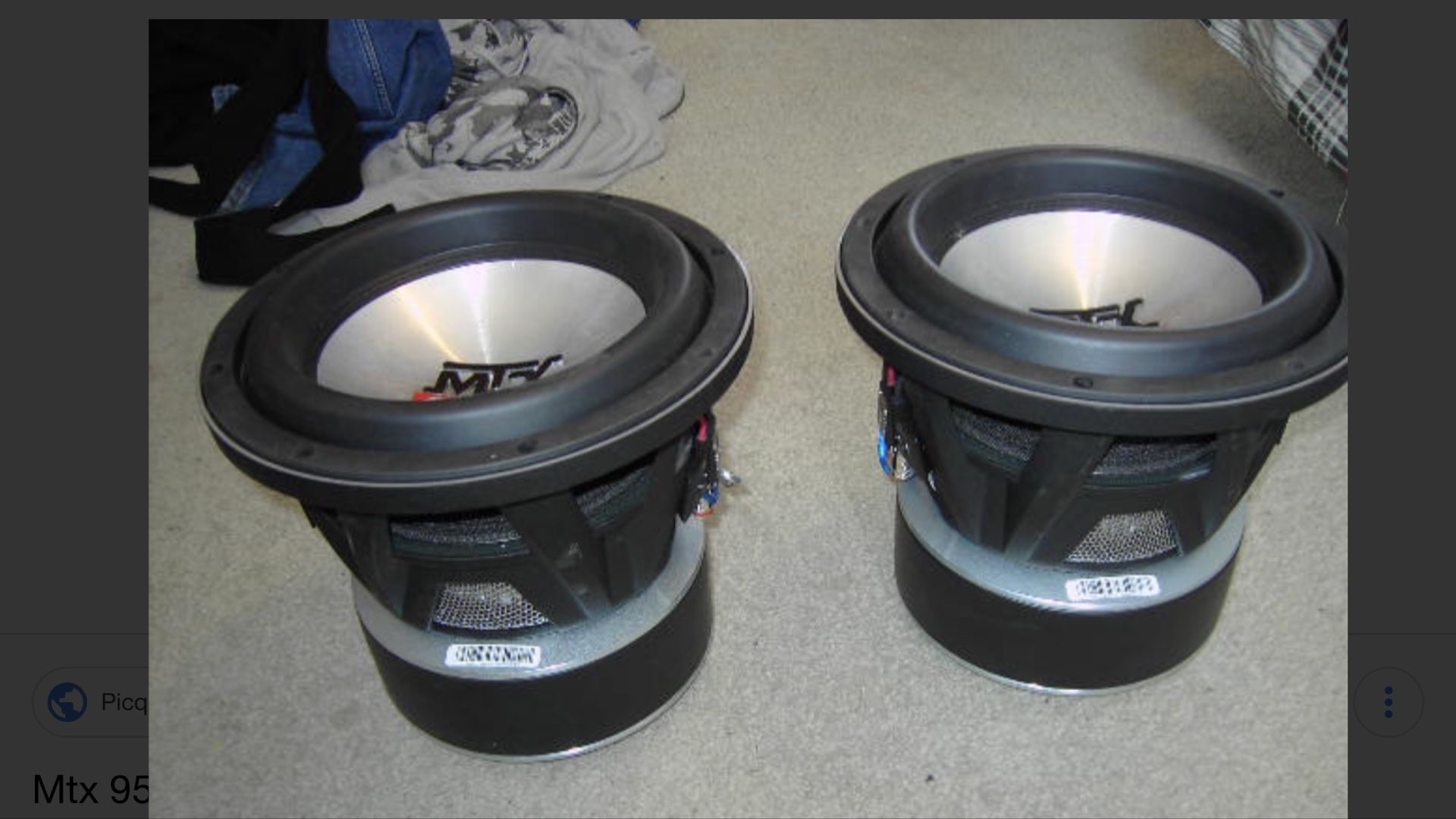 2 Mtx 9500 12” woofers for Sale in Bakersfield, CA OfferUp